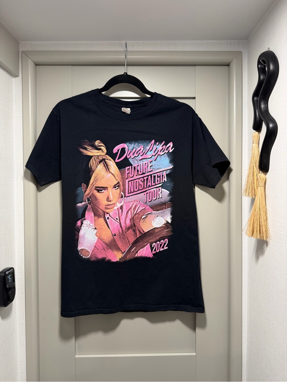 Dua Lipa Future Nostalgia Tour 2022 Black Graphic Tee